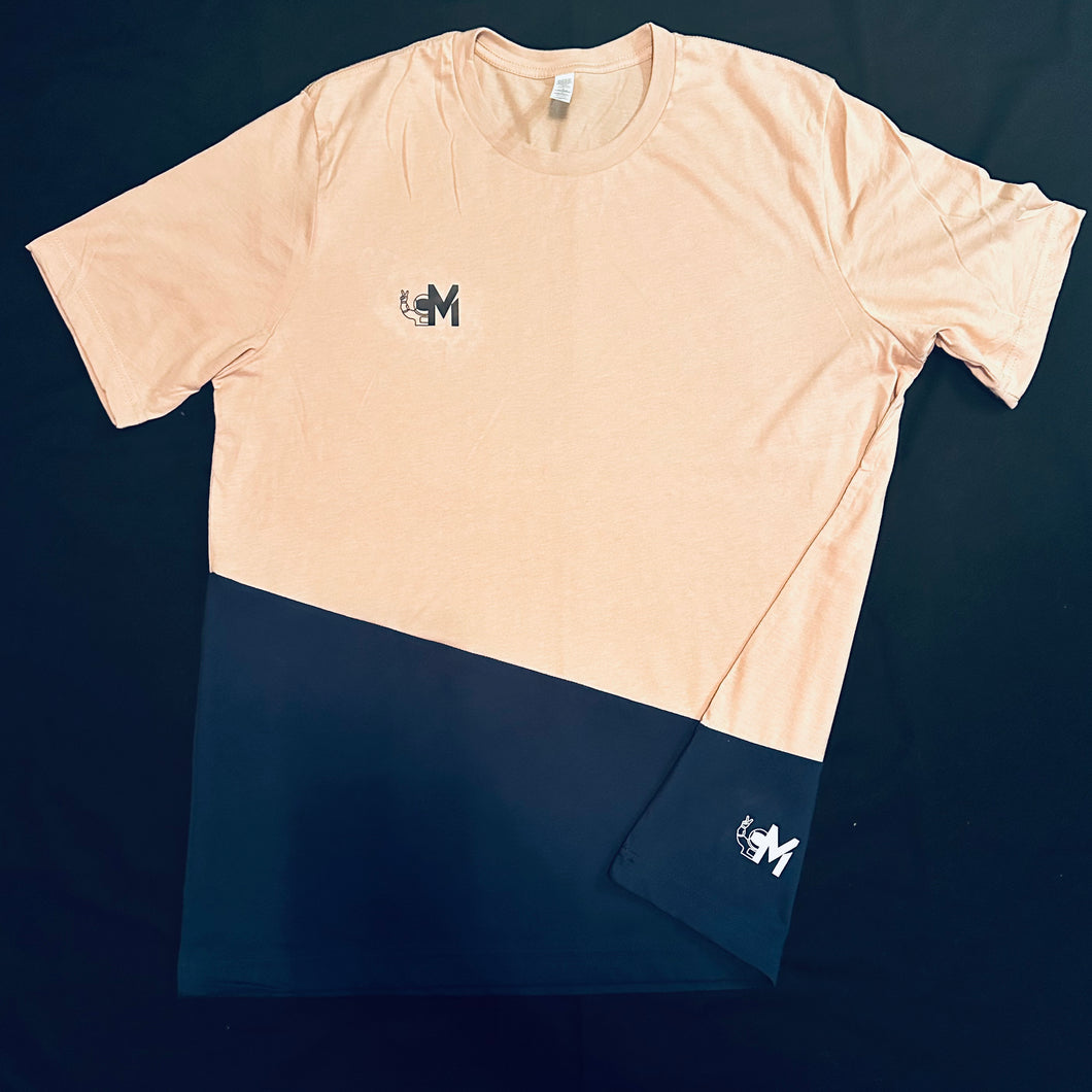 XL - MoeLogo Color-block shirt