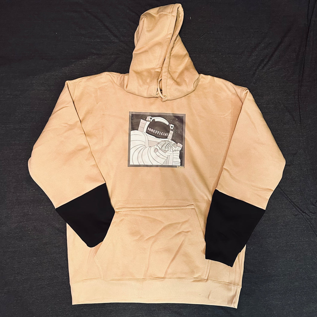 2XL - SpaceMoe Collab Color-block Hoodie